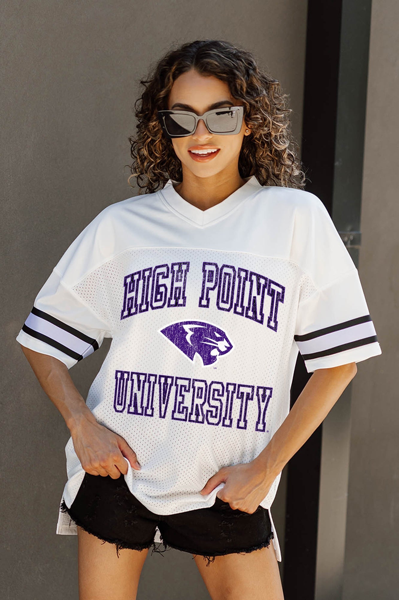 HIGH POINT PANTHERS A STEP AHEAD ICONIC OVERSIZED FASHION JERSEY