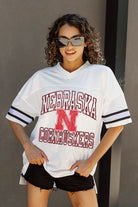 NEBRASKA CORNHUSKERS A STEP AHEAD ICONIC OVERSIZED FASHION JERSEY