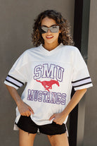 SMU MUSTANGS A STEP AHEAD ICONIC OVERSIZED FASHION JERSEY