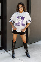 TCU HORNED FROGS A STEP AHEAD ICONIC OVERSIZED FASHION JERSEY