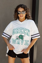 TULANE GREEN WAVE A STEP AHEAD ICONIC OVERSIZED FASHION JERSEY