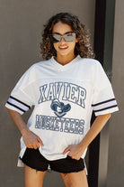 XAVIER MUSKETEERS A STEP AHEAD ICONIC OVERSIZED FASHION JERSEY