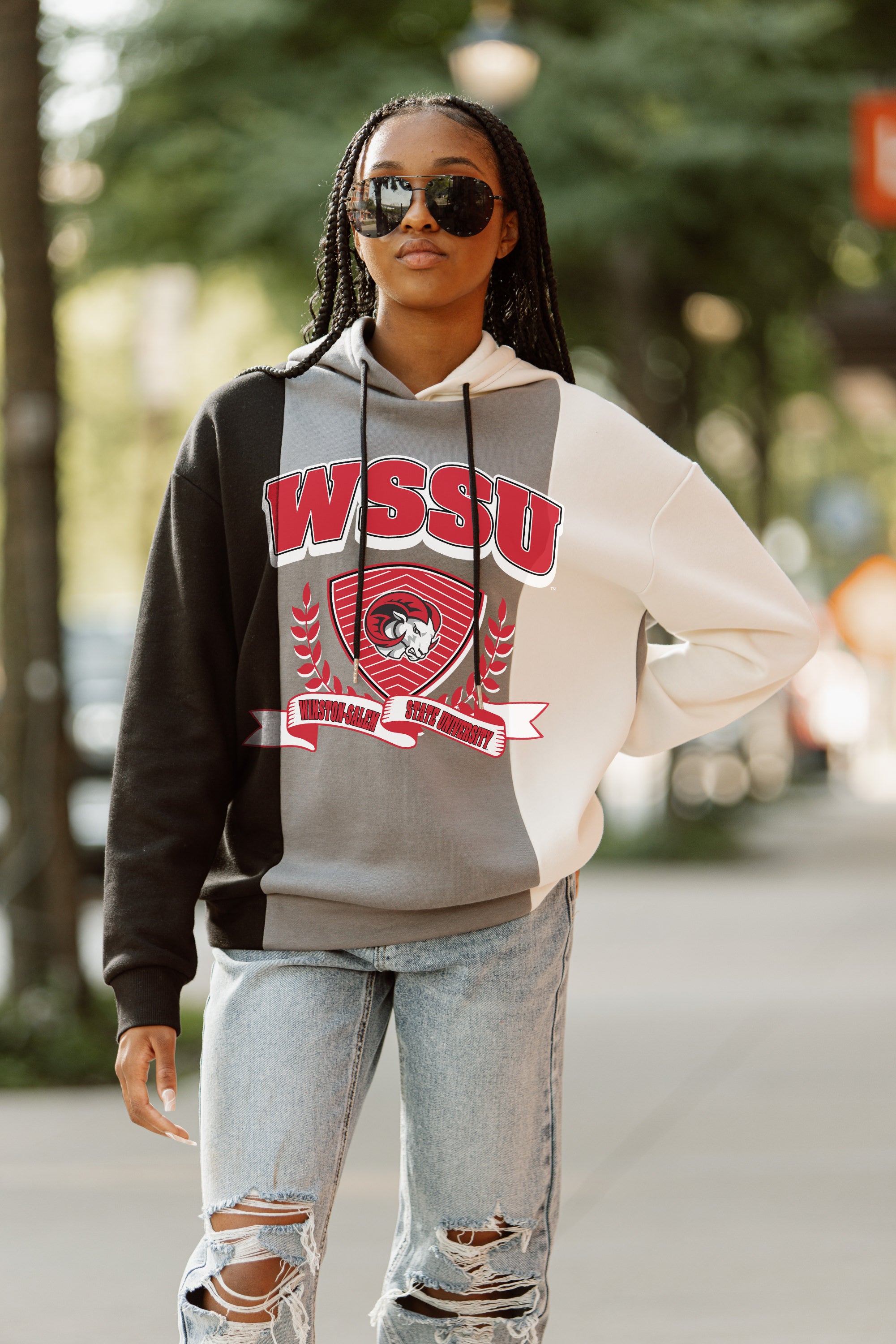 Women's Gameday Couture Black Winston-Salem State Rams