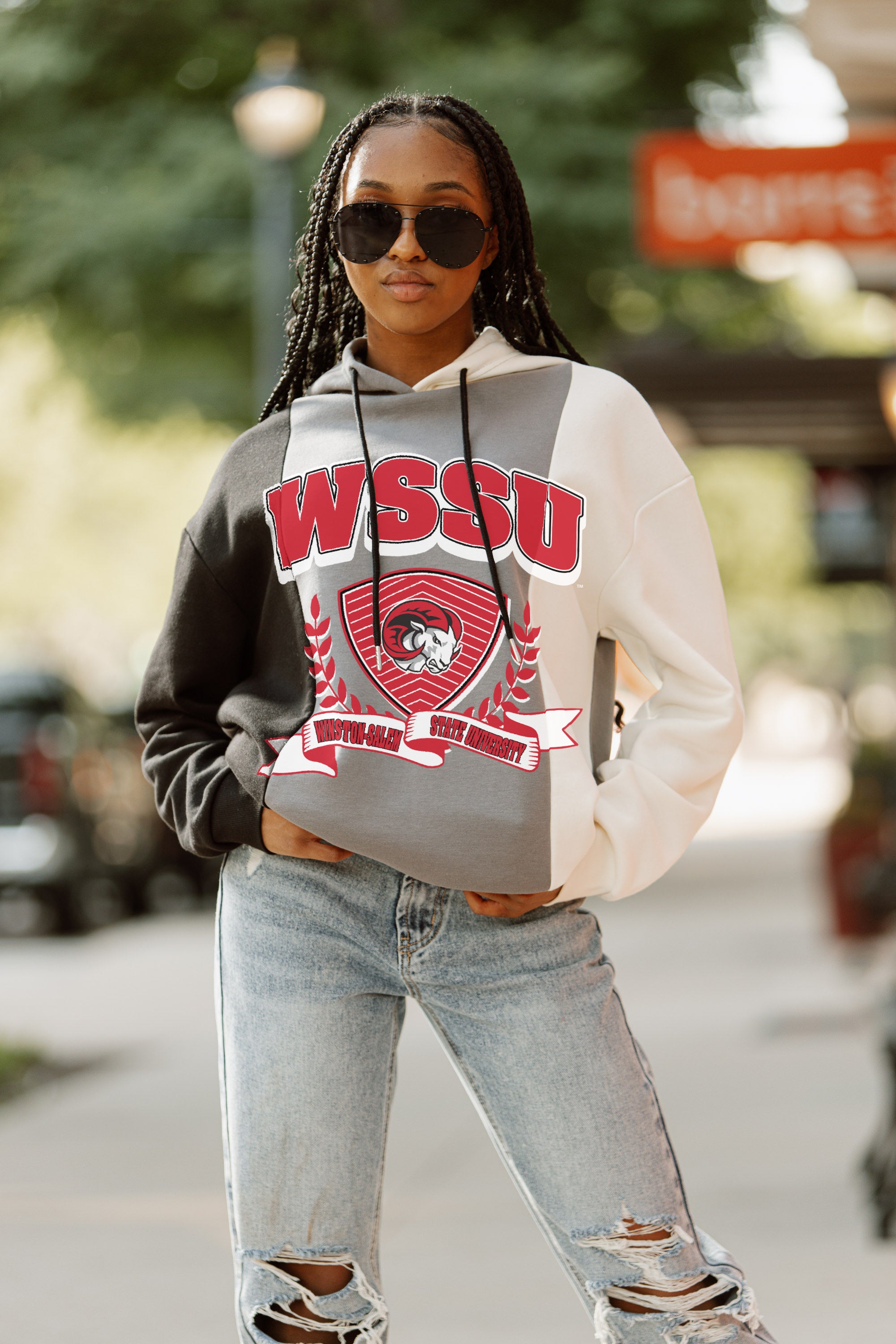 Women's Gameday Couture Black Winston-Salem State Rams