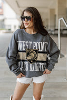 ARMY BLACK KNIGHTS WILD TAILGATE PREMIUM FLEECE DROP SHOULDER CREWNECK PULLOVER