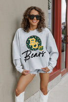 BAYLOR BEARS GOING WILD PREMIUM FLEECE DROP SHOULDER CREWNECK PULLOVER