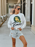 BAYLOR BEARS GOING WILD PREMIUM FLEECE DROP SHOULDER CREWNECK PULLOVER