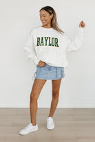 BAYLOR BEARS ALL-STAR APPEAL PREMIUM FLEECE DROP SHOULDER CREWNECK PULLOVER BY MADI PREWETT TROUTT