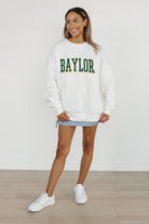 BAYLOR BEARS ALL-STAR APPEAL PREMIUM FLEECE DROP SHOULDER CREWNECK PULLOVER BY MADI PREWETT TROUTT