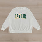 BAYLOR BEARS ALL-STAR APPEAL PREMIUM FLEECE DROP SHOULDER CREWNECK PULLOVER BY MADI PREWETT TROUTT