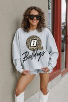 BRYANT BULLDOGS GOING WILD PREMIUM FLEECE DROP SHOULDER CREWNECK PULLOVER