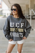 CENTRAL FLORIDA KNIGHTS WILD TAILGATE PREMIUM FLEECE DROP SHOULDER CREWNECK PULLOVER