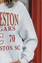 CHARLESTON COUGARS ALLEGIANCE PREMIUM FLEECE DROP SHOULDER CREWNECK PULLOVER