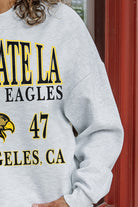 CAL STATE LOS ANGELES GOLDEN EAGLES ALLEGIANCE PREMIUM FLEECE DROP SHOULDER CREWNECK PULLOVER