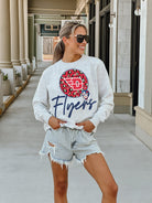 DAYTON FLYERS GOING WILD PREMIUM FLEECE DROP SHOULDER CREWNECK PULLOVER