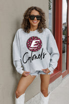 EASTERN KENTUCKY COLONELS GOING WILD PREMIUM FLEECE DROP SHOULDER CREWNECK PULLOVER