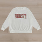 FLORIDA STATE SEMINOLES ALL-STAR APPEAL PREMIUM FLEECE DROP SHOULDER CREWNECK PULLOVER BY MADI PREWETT TROUTT