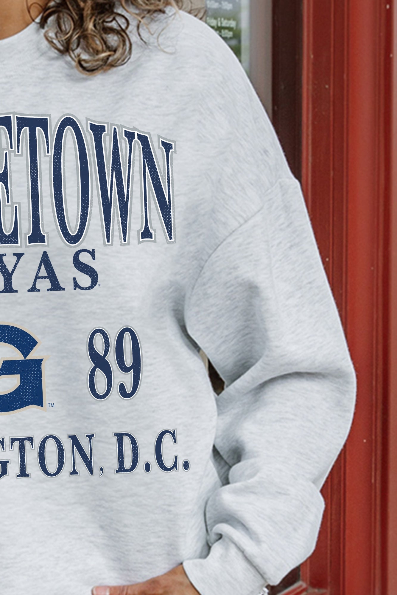 1989 Georgetown sale Hoyas Crewneck