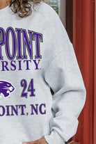 HIGH POINT PANTHERS ALLEGIANCE PREMIUM FLEECE DROP SHOULDER CREWNECK PULLOVER