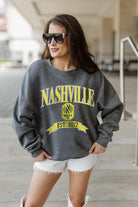 NASHVILLE SC SEAL THE DEAL PREMIUM FLEECE DROP SHOULDER CREWNECK PULLOVER