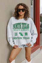 NORTH TEXAS MEAN GREEN ALLEGIANCE PREMIUM FLEECE DROP SHOULDER CREWNECK PULLOVER