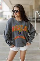 REAL SALT LAKE SEAL THE DEAL PREMIUM FLEECE DROP SHOULDER CREWNECK PULLOVER