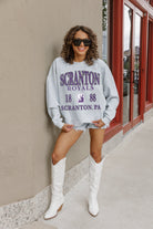 SCRANTON ROYALS ALLEGIANCE PREMIUM FLEECE DROP SHOULDER CREWNECK PULLOVER