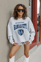 SPORTING KANSAS CITY PITCH PRIDE PREMIUM FLEECE DROP SHOULDER CREWNECK PULLOVER