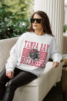 TAMPA BAY BUCCANEERS FAIR CATCH PREMIUM FLEECE DROP SHOULDER CREWNECK PULLOVER