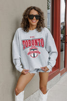 TORONTO FC PITCH PRIDE PREMIUM FLEECE DROP SHOULDER CREWNECK PULLOVER