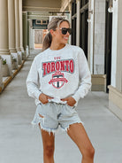 TORONTO FC PITCH PRIDE PREMIUM FLEECE DROP SHOULDER CREWNECK PULLOVER