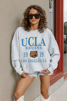 UCLA BRUINS ALLEGIANCE PREMIUM FLEECE DROP SHOULDER CREWNECK PULLOVER