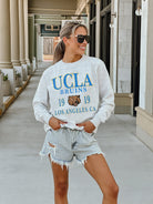 UCLA BRUINS ALLEGIANCE PREMIUM FLEECE DROP SHOULDER CREWNECK PULLOVER