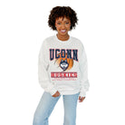 UCONN HUSKIES REBOUND PREMIUM FLEECE DROP SHOULDER CREWNECK PULLOVER