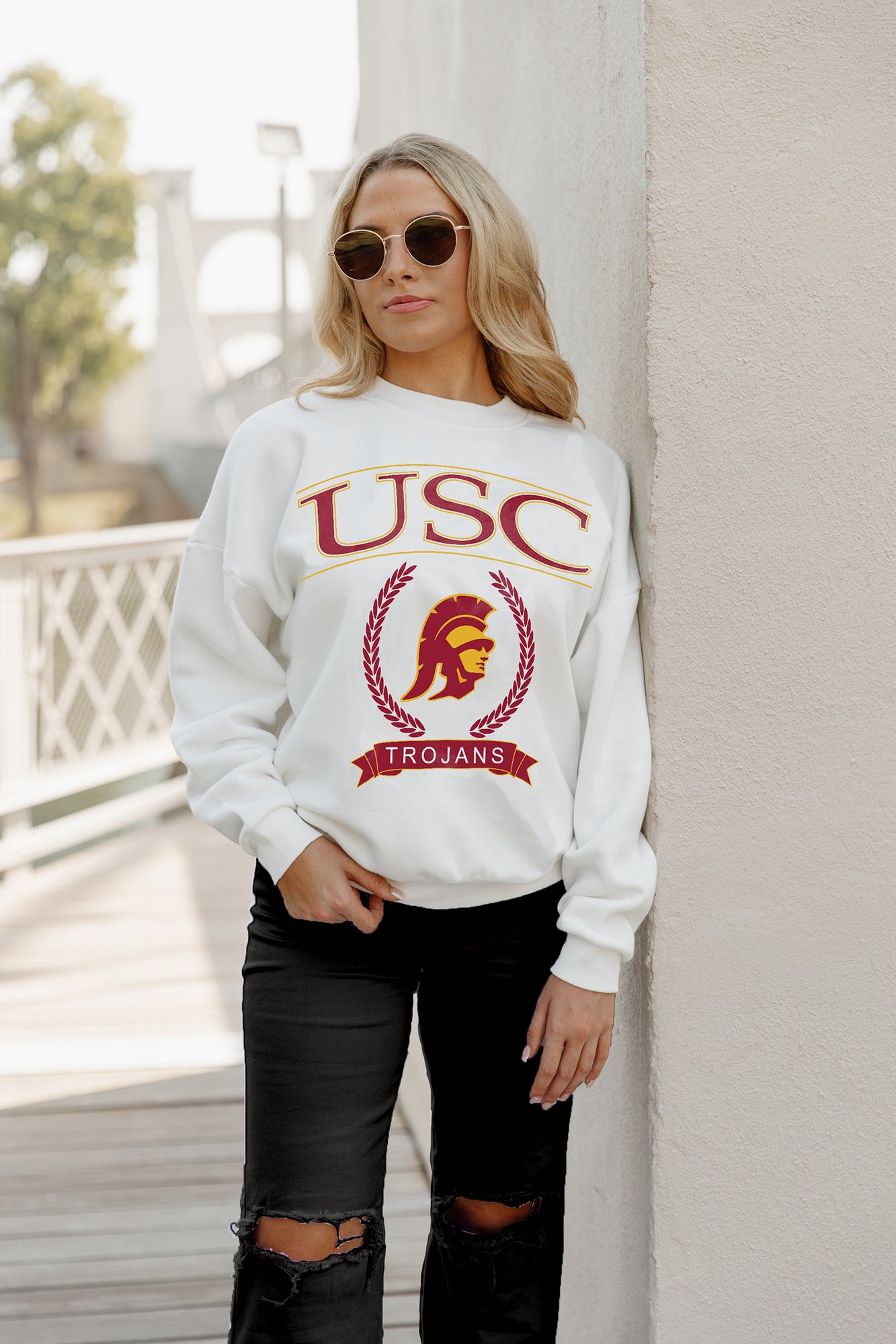 GC Iowa State Cyclones Shine on Sequin Sleeve Detail Top L / Black