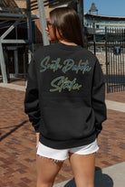 SOUTH DAKOTA STATE JACKRABBITS DEDICATION EMBELLISHED STAR SLEEVE CREWNECK PULLOVER