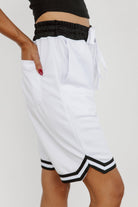 TEXAS LONGHORNS VICTORY STRIPE RETRO STRIPE ATHLETIC SHORTS BY MADI PREWETT TROUTT