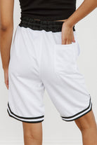 TEXAS LONGHORNS VICTORY STRIPE RETRO STRIPE ATHLETIC SHORTS BY MADI PREWETT TROUTT