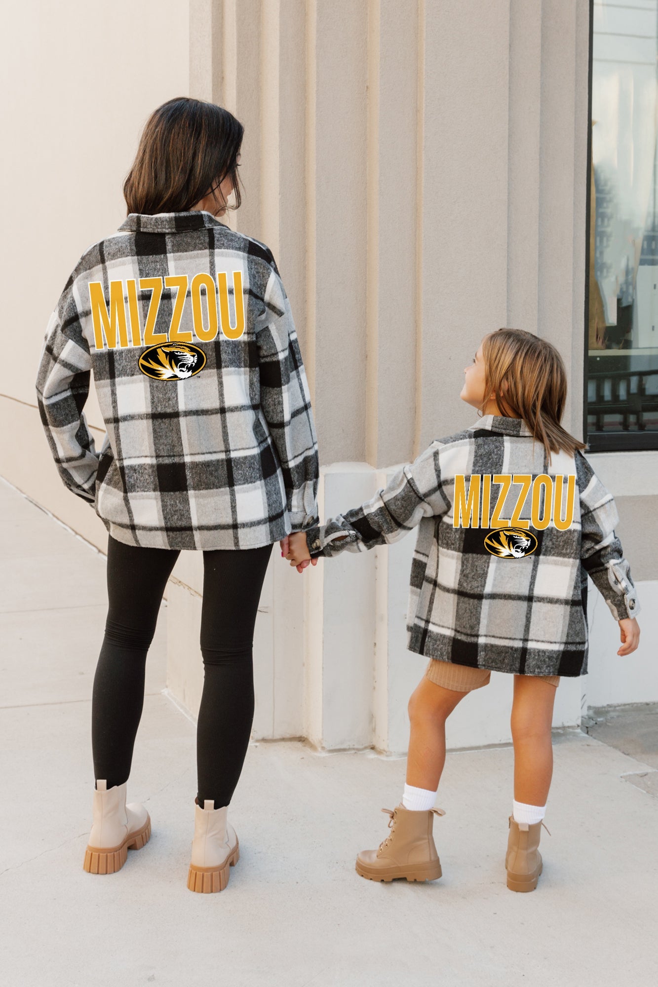 MISSOURI TIGERS MAD FOR PLAID KIDS JENKINS PLAID OVERSHIRT