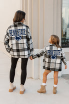 PENN STATE NITTANY LIONS MAD FOR PLAID KIDS JENKINS PLAID OVERSHIRT