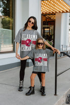 ALABAMA CRIMSON TIDE ON THE BALL KIDS MINI RHINESTONE SHORT SLEEVE CLASSIC TEE