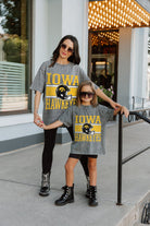 IOWA HAWKEYES ON THE BALL KIDS MINI RHINESTONE SHORT SLEEVE CLASSIC TEE