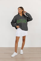 BAYLOR BEARS VICTORY BOUND CLASSIC V-NECK WIND SHIRT BY MADI PREWETT TROUTT