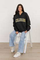 COLORADO BUFFALOES VICTORY BOUND CLASSIC V-NECK WIND SHIRT BY MADI PREWETT TROUTT