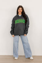 OREGON DUCKS VICTORY BOUND CLASSIC V-NECK WIND SHIRT BY MADI PREWETT TROUTT