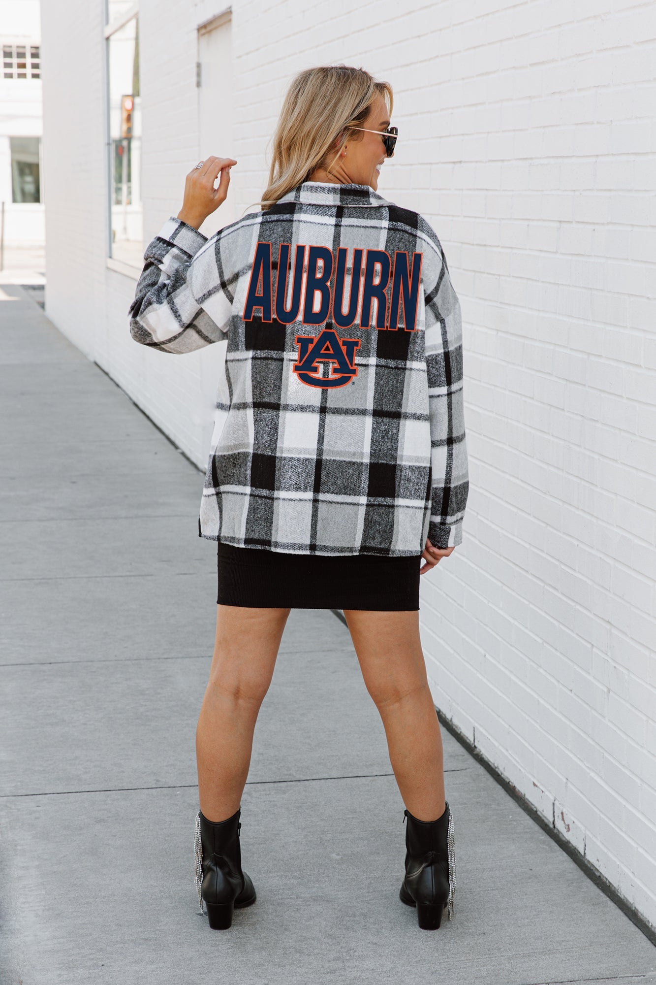 AUBURN TIGERS MAD FOR PLAID JENKINS PLAID OVERSHIRT