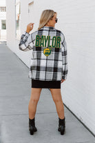 BAYLOR BEARS MAD FOR PLAID JENKINS PLAID OVERSHIRT