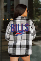 BUFFALO BILLS FIELDSIDE FUN JENKINS PLAID OVERSHIRT