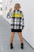 COLUMBUS CREW SC FIELDSIDE FUN JENKINS PLAID OVERSHIRT