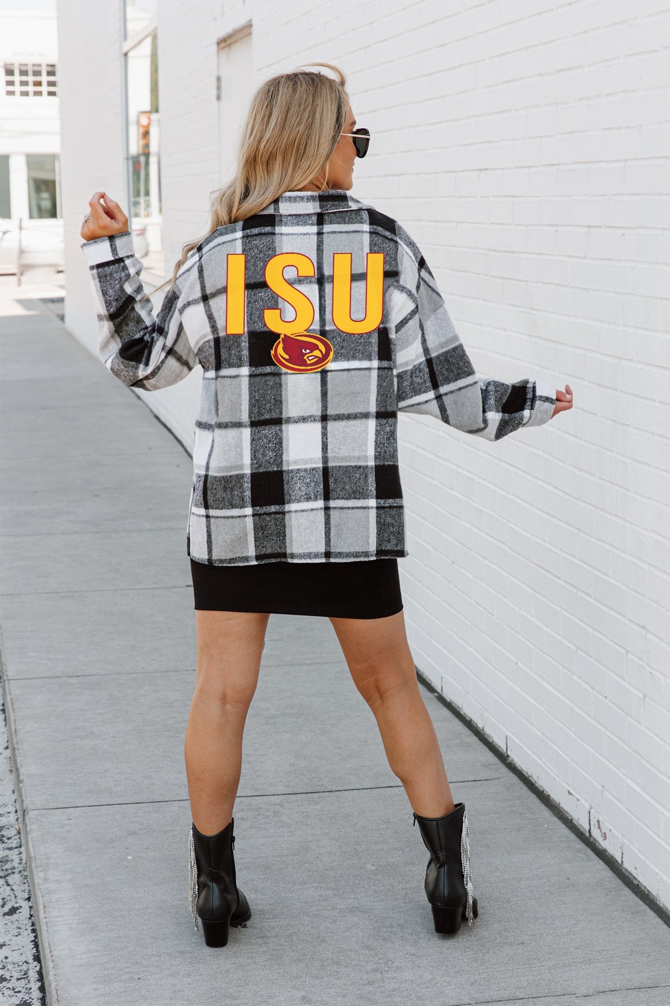 IOWA STATE CYCLONES MAD FOR PLAID JENKINS PLAID OVERSHIRT